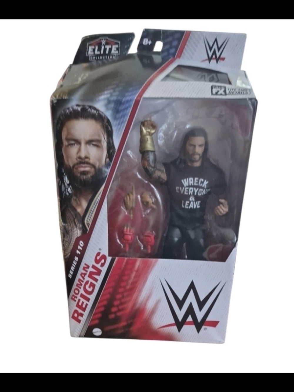 WWE Elite Series Roman Reigns Action Figure - Black & Gold